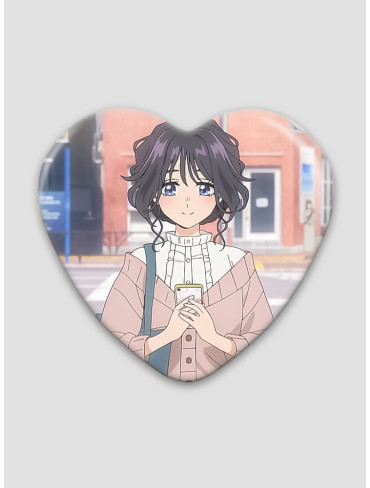 Значок серце Ароматна квітка цвіте з гідністю 7 (Kaoru Hana wa Rin to Saku)