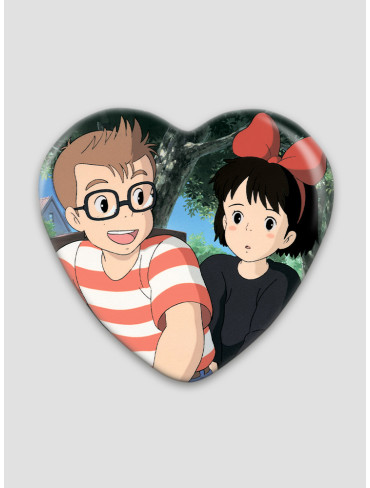 Значок серце Відьмина служба доставки (Kiki’s Delivery Service)