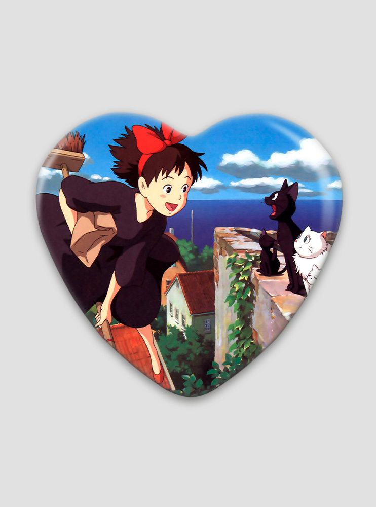 Значок серце Відьмина служба доставки 2 (Kiki’s Delivery Service)