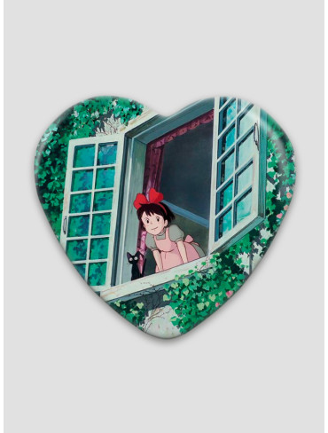Значок серце Відьмина служба доставки 3 (Kiki’s Delivery Service)