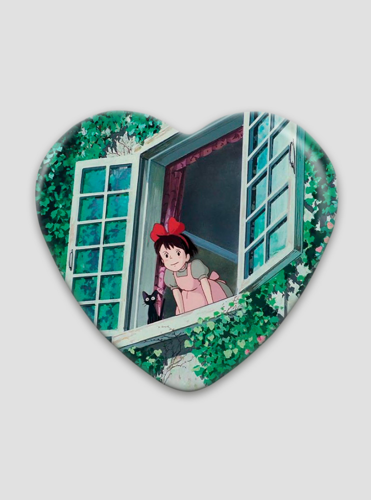 Значок серце Відьмина служба доставки 3 (Kiki’s Delivery Service)