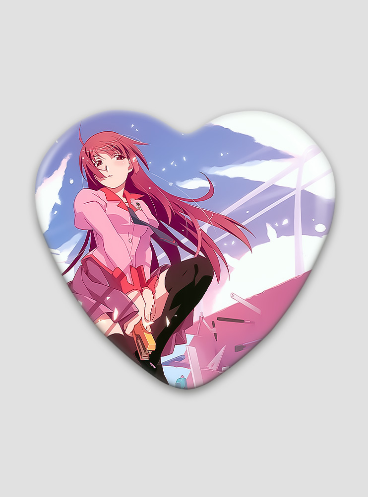 Значок серце Моногатарі (Monogatari)