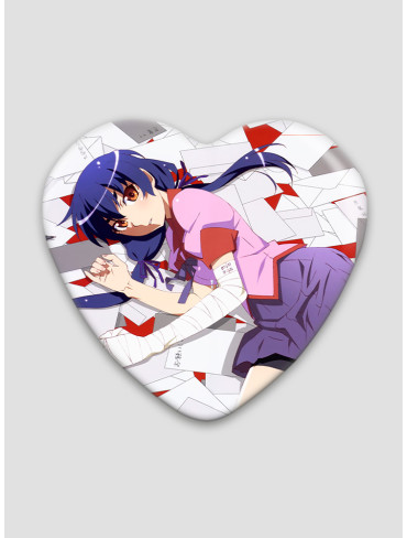 Значок серце Моногатарі 12 (Monogatari)