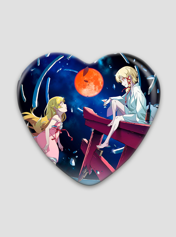 Значок серце Моногатарі 2 (Monogatari)