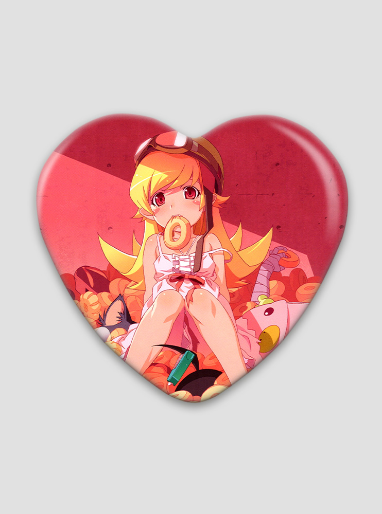 Значок серце Моногатарі 5 (Monogatari)