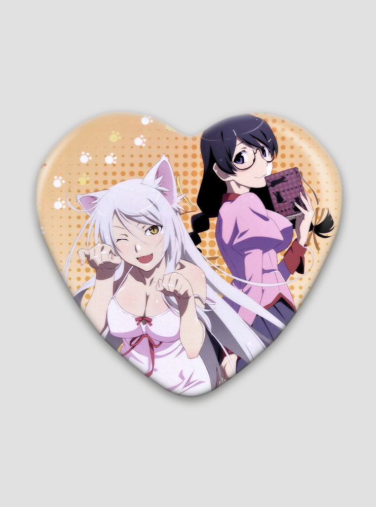 Значок серце Моногатарі 9 (Monogatari)