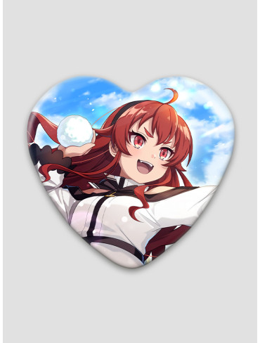 Значок серце Реінкарнація Безробітного 12 (Mushoku Tensei: Isekai Ittara Honki Dasu)