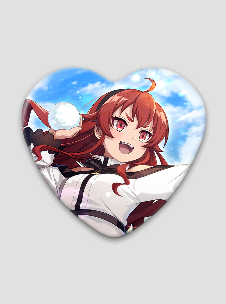 Значок серце Реінкарнація Безробітного 12 (Mushoku Tensei: Isekai Ittara Honki Dasu)