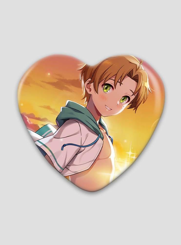 Значок серце Реінкарнація Безробітного 6 (Mushoku Tensei: Isekai Ittara Honki Dasu)