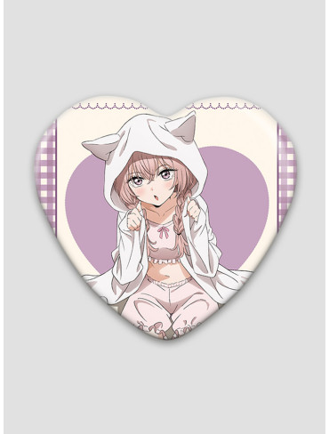 Значок серце Ця порцелянова лялечка закохалася (My Dress-Up Darling)