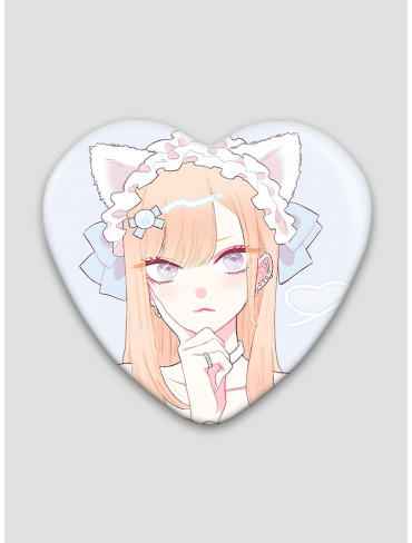 Значок серце Ця порцелянова лялечка закохалася 15 (My Dress-Up Darling)