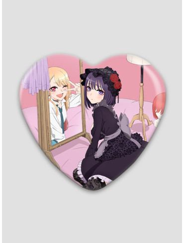 Значок серце Ця порцелянова лялечка закохалася 5 (My Dress-Up Darling)