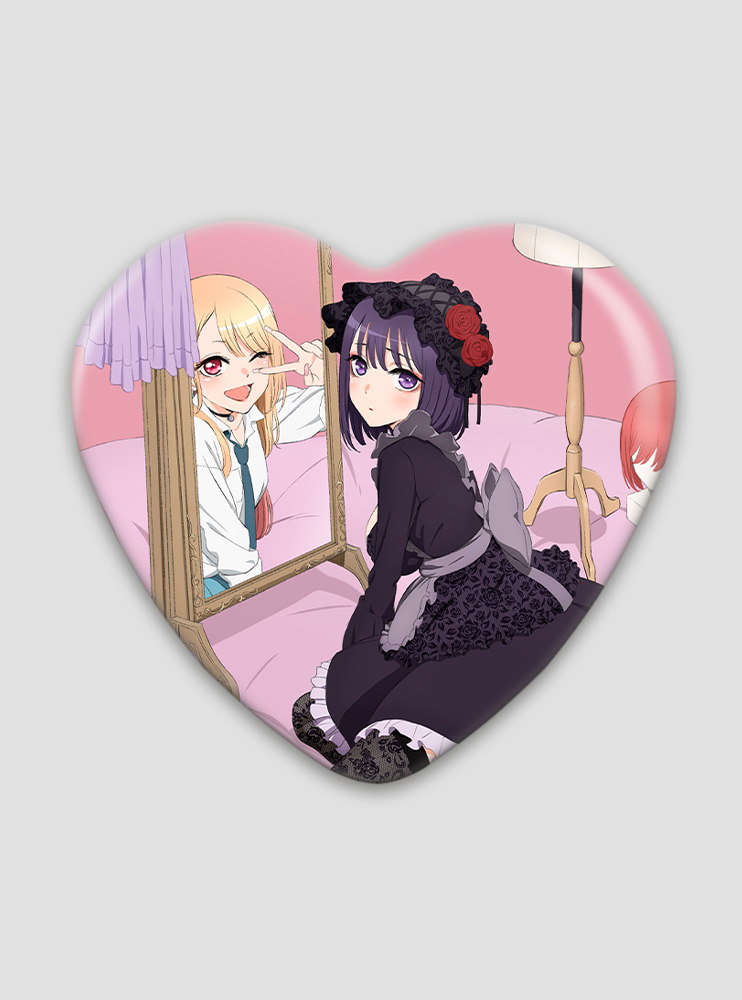 Значок серце Ця порцелянова лялечка закохалася 5 (My Dress-Up Darling)