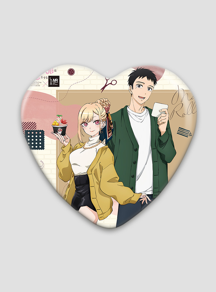 Значок серце Ця порцелянова лялечка закохалася 7 (My Dress-Up Darling)