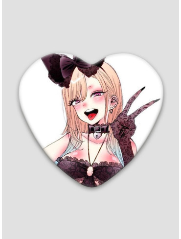 Значок серце Ця порцелянова лялечка закохалася 9 (My Dress-Up Darling)