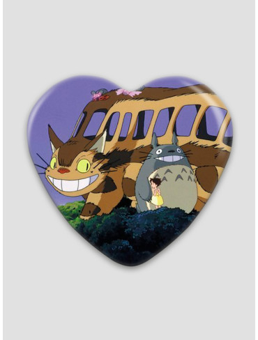 Значок серце Мій сусід Тоторо 4 (My Neighbor Totoro)