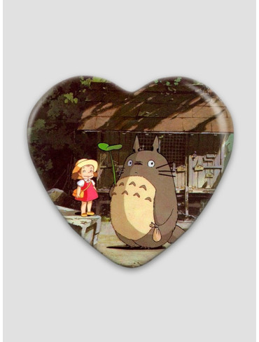 Значок серце Мій сусід Тоторо 6 (My Neighbor Totoro)