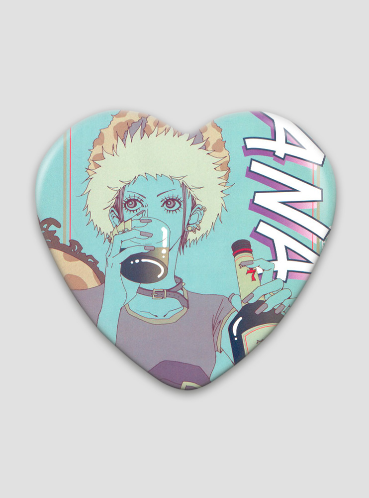 Значок серце Нана 32 (Nana)