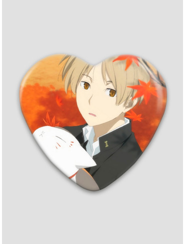 Значок серце Книга друзів Нацуме (Natsume Yuujinchou)