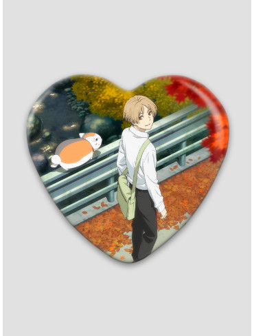 Значок серце Книга друзів Нацуме 2 (Natsume Yuujinchou)