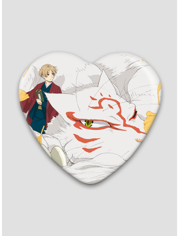 Значок серце Книга друзів Нацуме 4 (Natsume Yuujinchou)