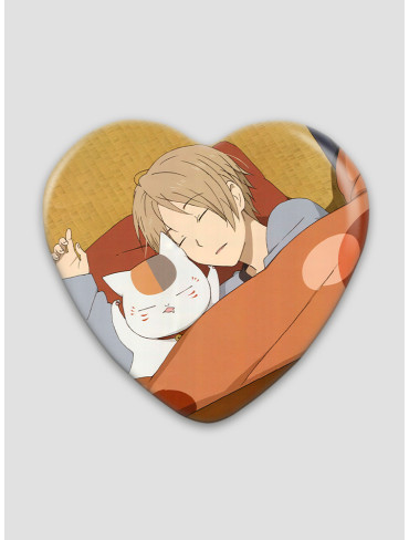Значок серце Книга друзів Нацуме 6 (Natsume Yuujinchou)