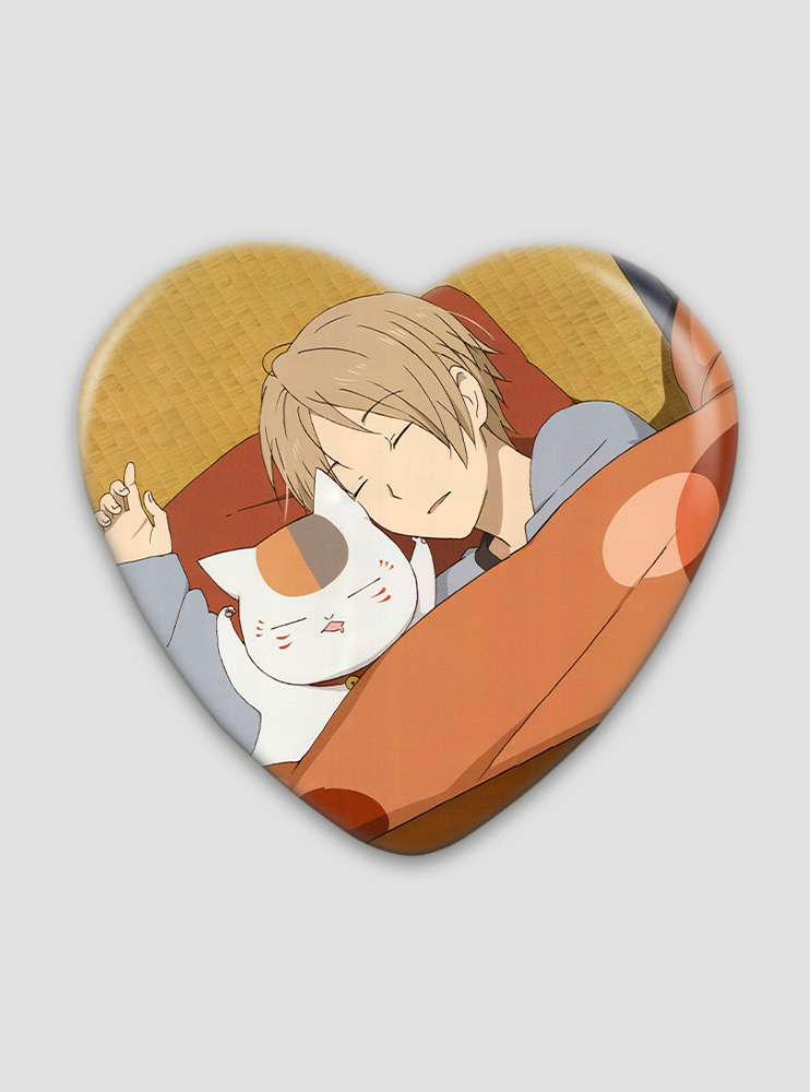 Значок серце Книга друзів Нацуме 6 (Natsume Yuujinchou)