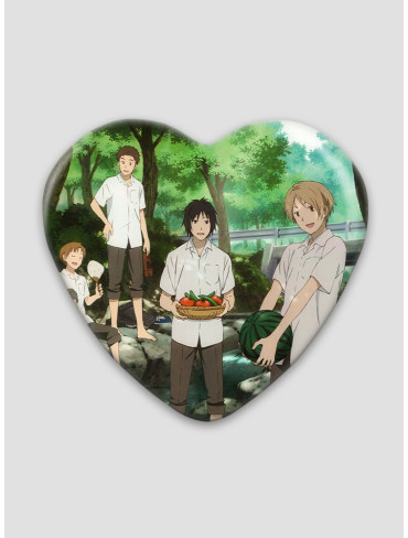 Значок серце Книга друзів Нацуме 7 (Natsume Yuujinchou)