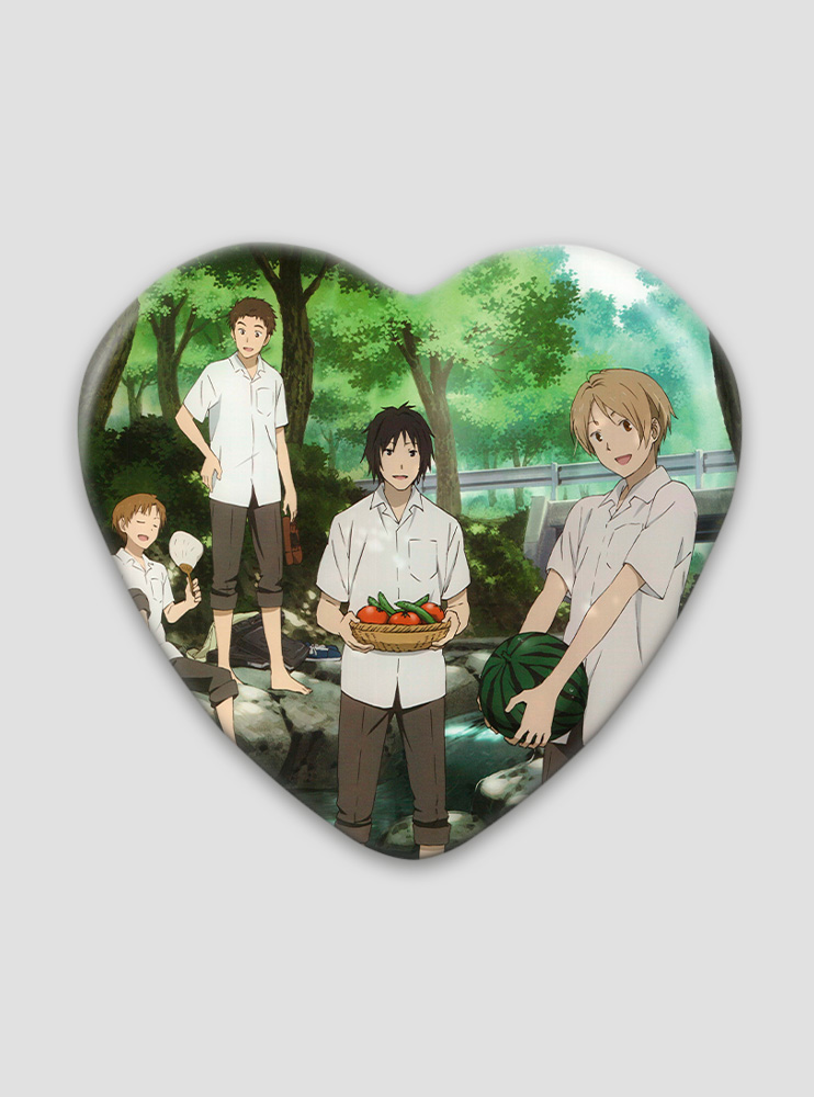 Значок серце Книга друзів Нацуме 7 (Natsume Yuujinchou)
