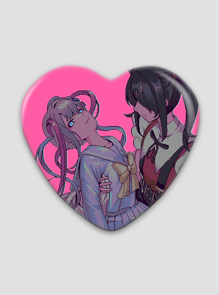 Значок серце Needy Girl Overdose 5