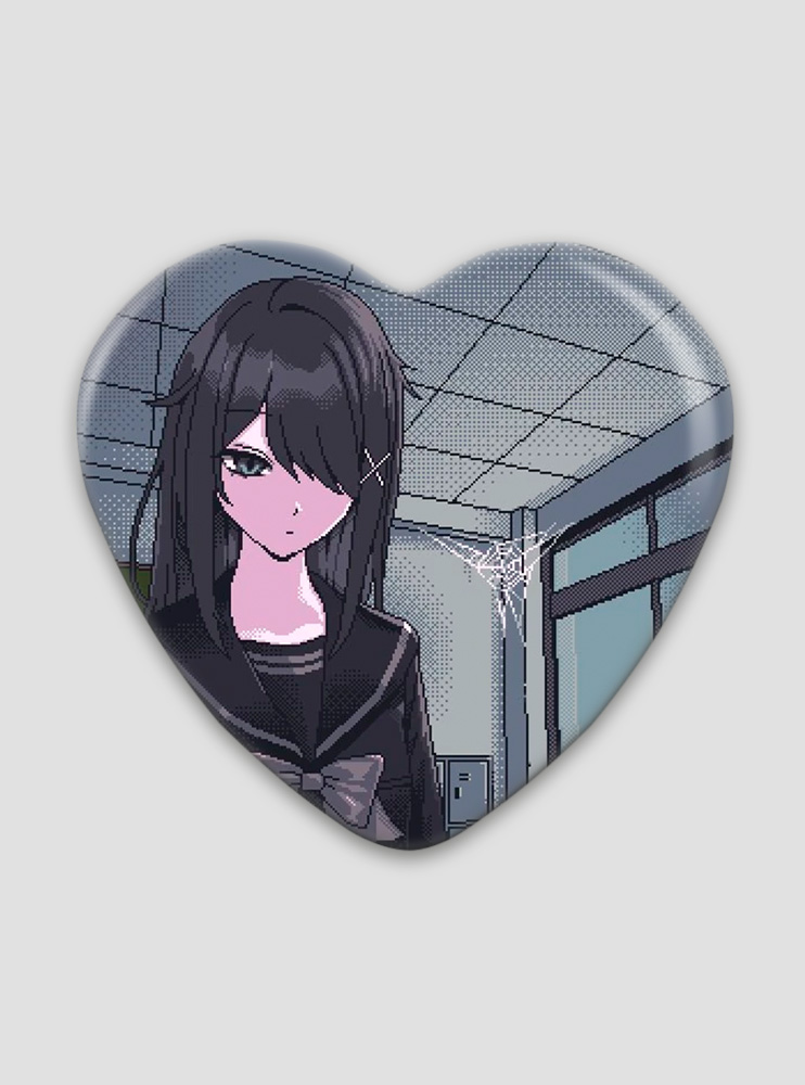 Значок серце Needy Girl Overdose 7