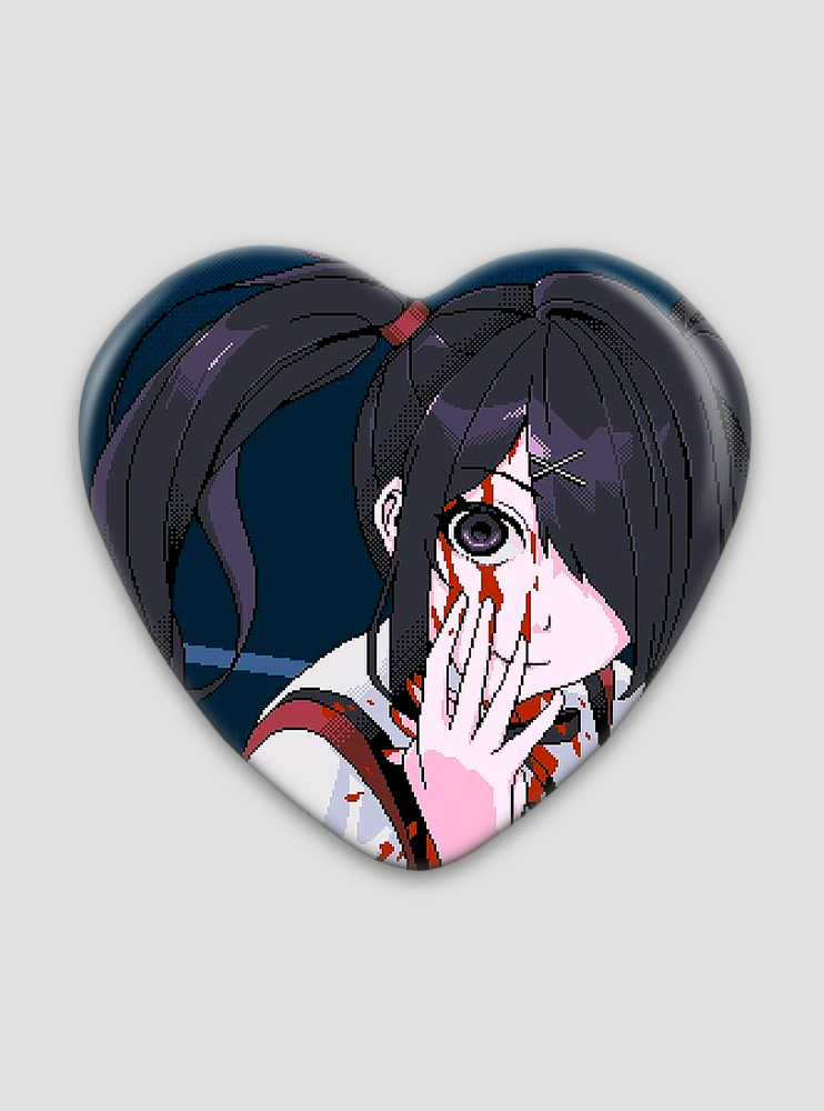 Значок серце Needy Girl Overdose 9
