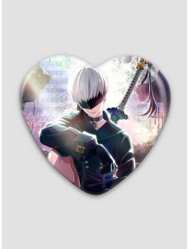 Значок серце Ніер: Автомата 5 (NieR: Automata)