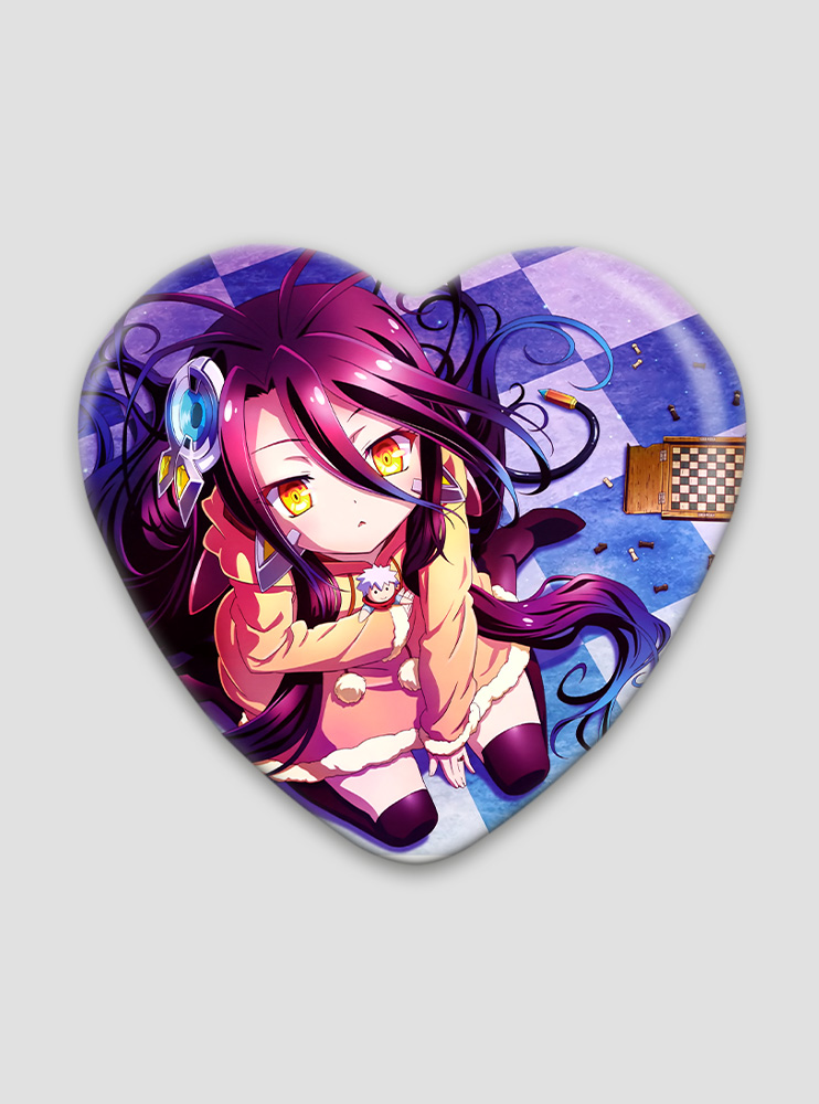 Значок серце Нема гри - нема життя 4 (No Game No Life)