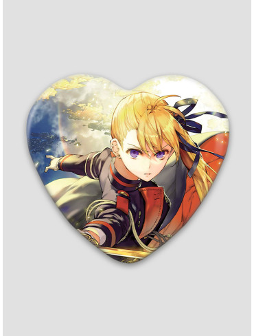 Значок серце Останній Серафим 10 (Owari no Seraph)