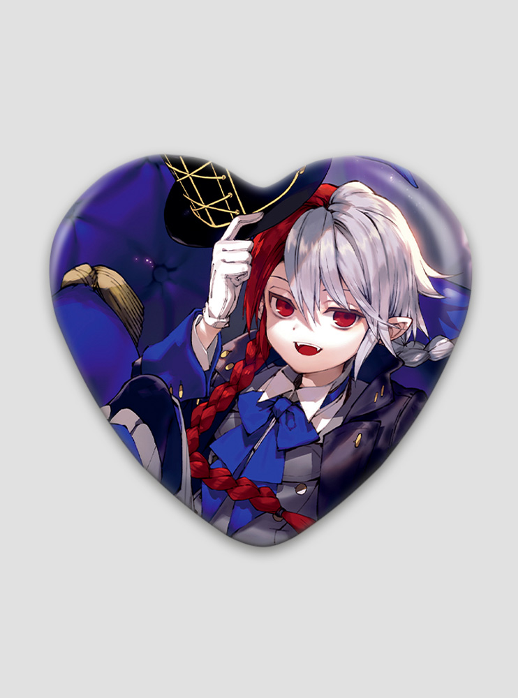 Значок серце Останній Серафим 5 (Owari no Seraph)