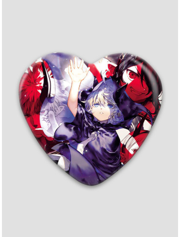 Значок серце Останній Серафим 7 (Owari no Seraph)