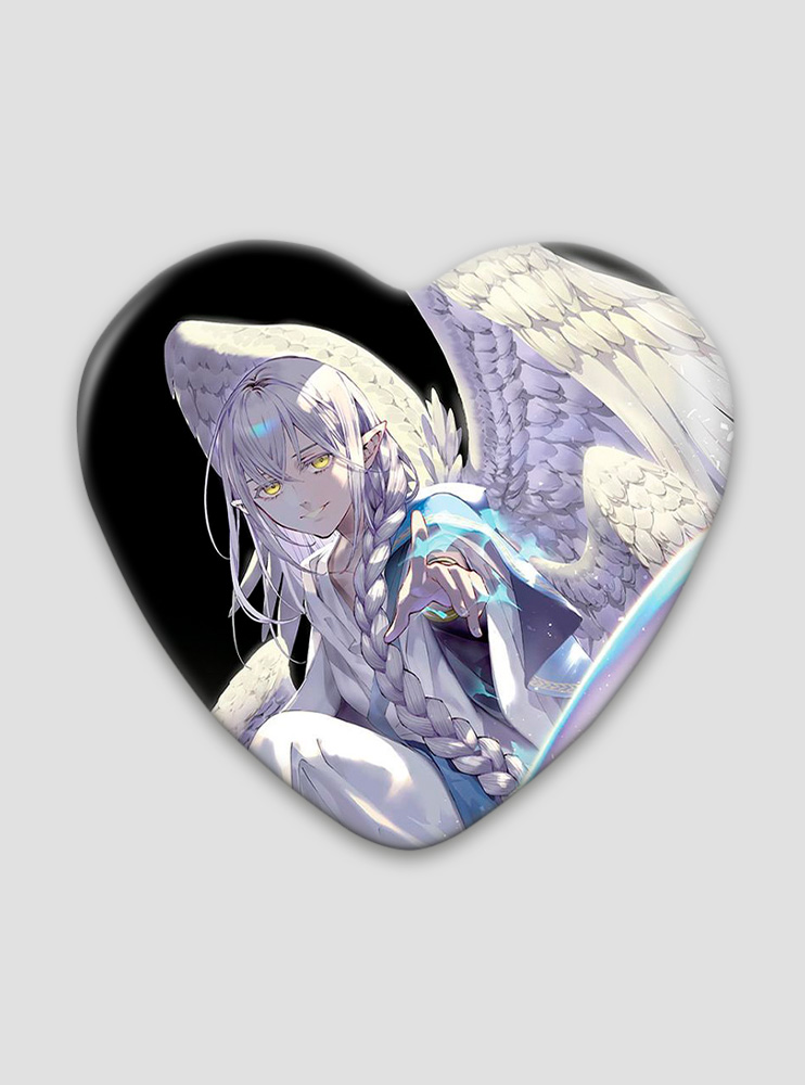 Значок серце Останній Серафим 9 (Owari no Seraph)