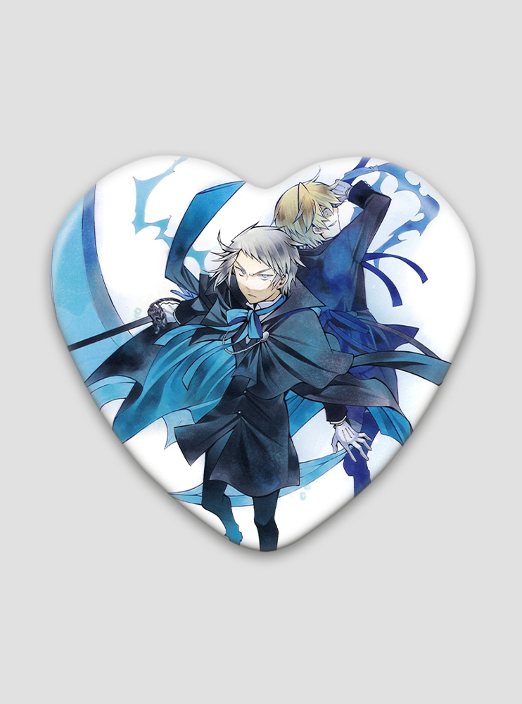 Значок серце Серця Пандори (Pandora Hearts)