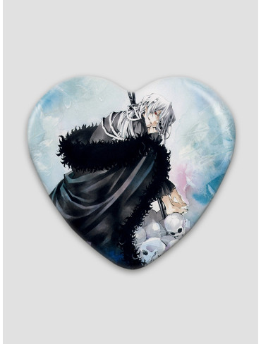 Значок серце Серця Пандори 10 (Pandora Hearts)