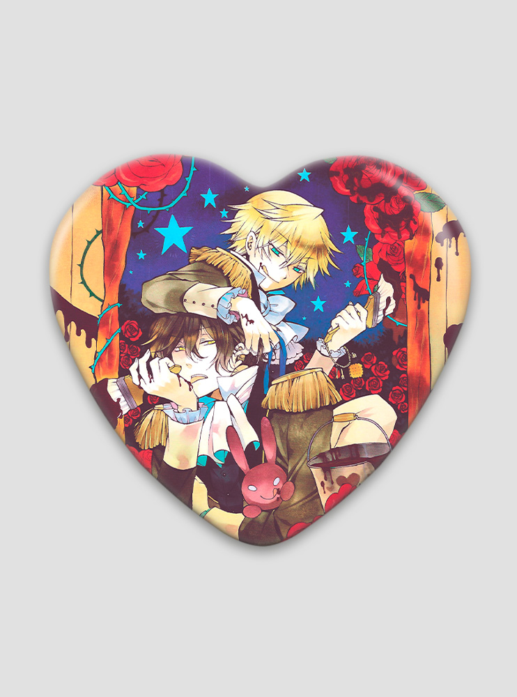 Значок серце Серця Пандори 4 (Pandora Hearts)