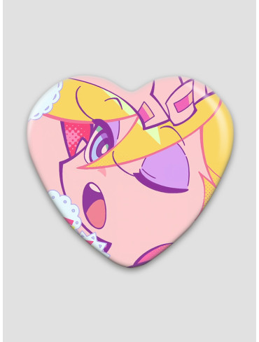 Значок серце Трусяшка та Панчошка (Panty and Stocking)