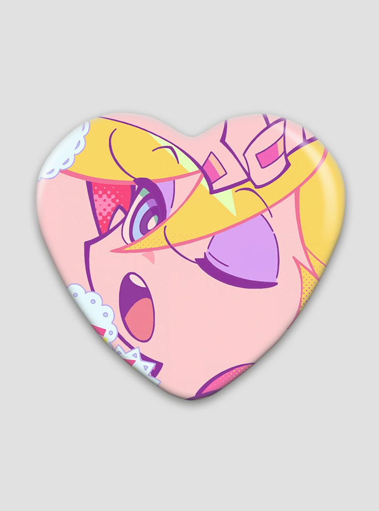 Значок серце Трусяшка та Панчошка (Panty and Stocking)