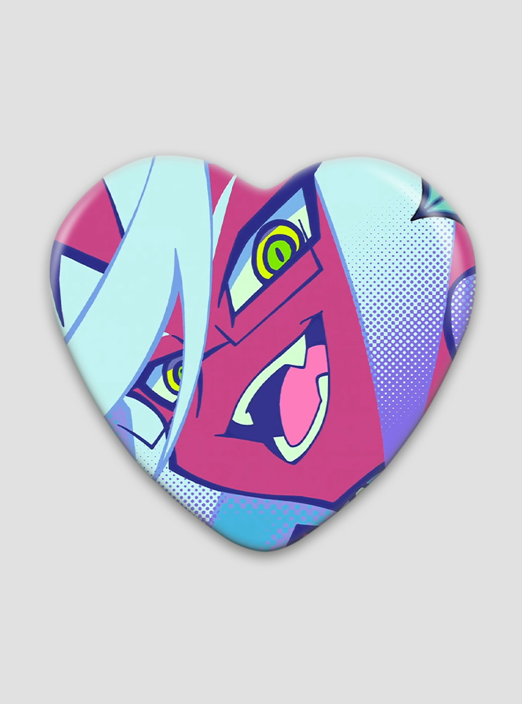 Значок серце Трусяшка та Панчошка 4 (Panty and Stocking)