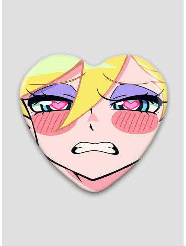 Значок серце Трусяшка та Панчошка 8 (Panty and Stocking)