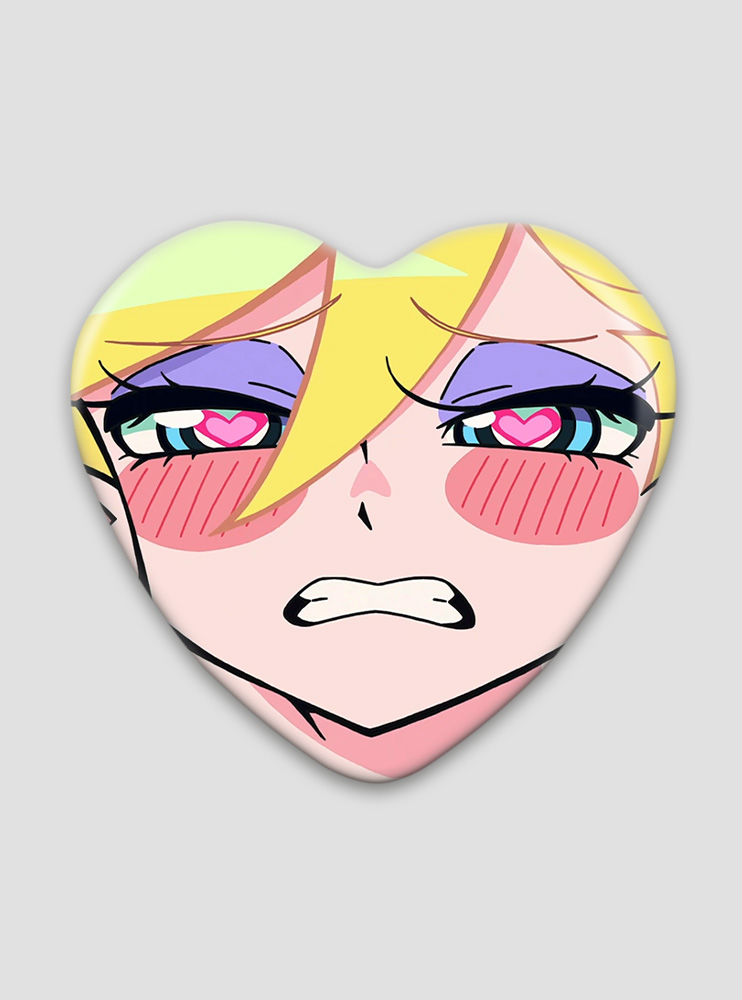 Значок серце Трусяшка та Панчошка 8 (Panty and Stocking)