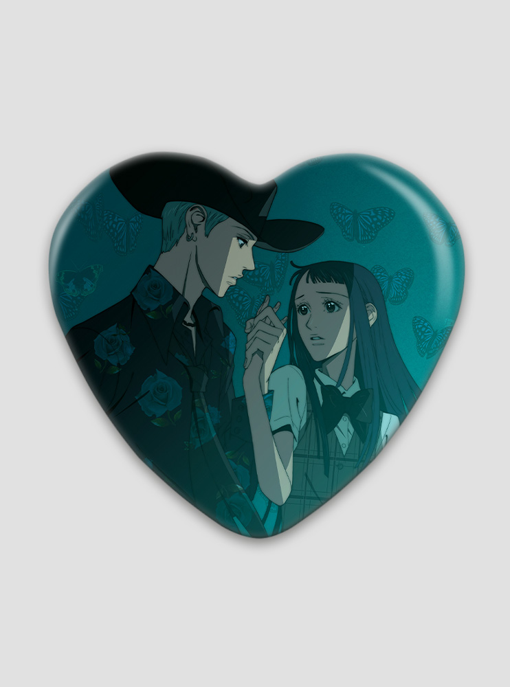 Значок серце Райський поцілунок 4 (Paradise Kiss)