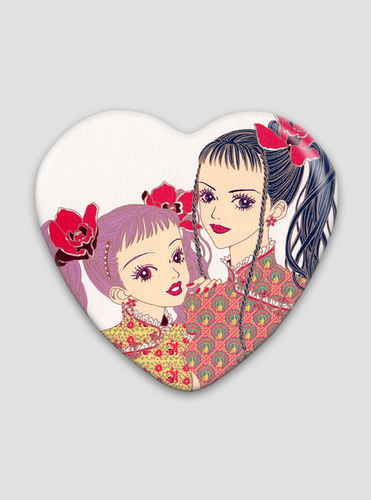Значок серце Райський поцілунок 8 (Paradise Kiss)