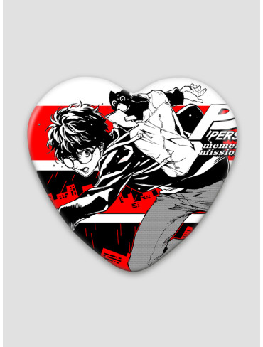 Значок серце Персона "5" 3 (Persona 5)