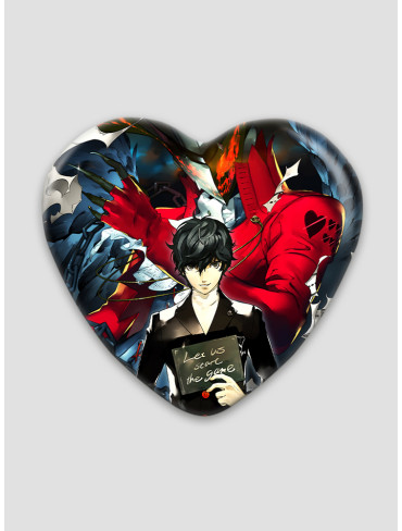 Значок серце Персона "5" 8 (Persona 5)